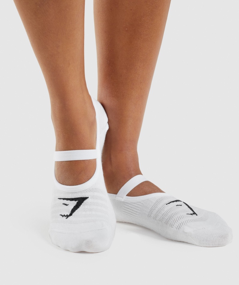 Gymshark Studio Sokker Hvite