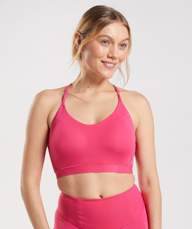 Gymshark Studio Sports-bh Hibiscus Rosa