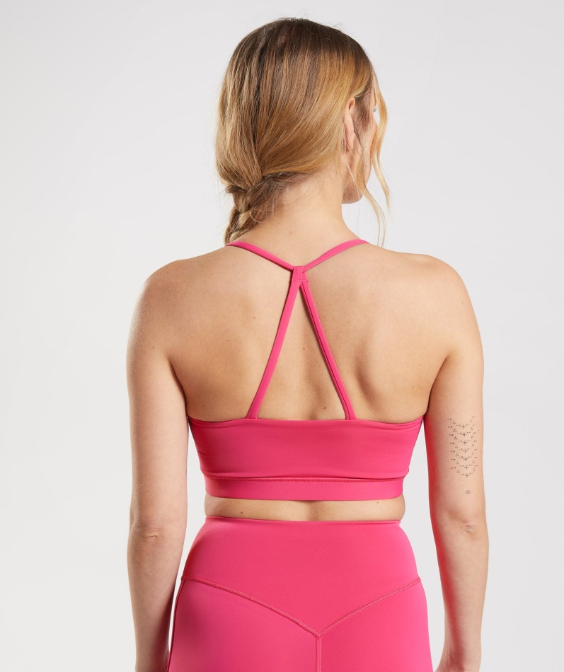 Gymshark Studio Sports-bh Hibiscus Rosa