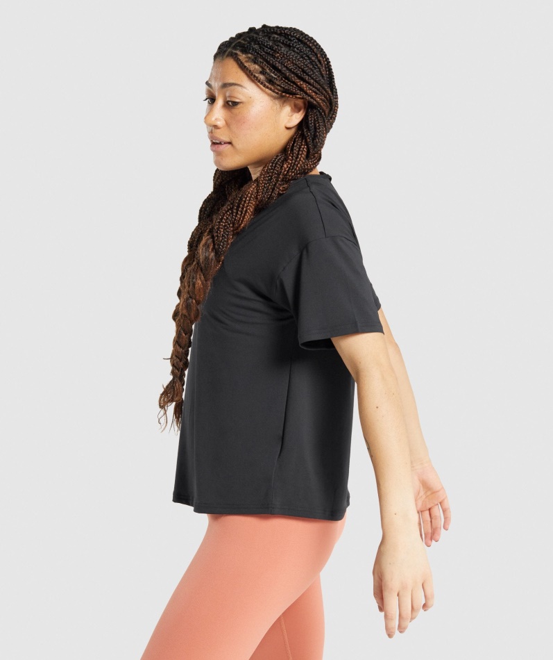 Gymshark Studio T-skjorte Svart