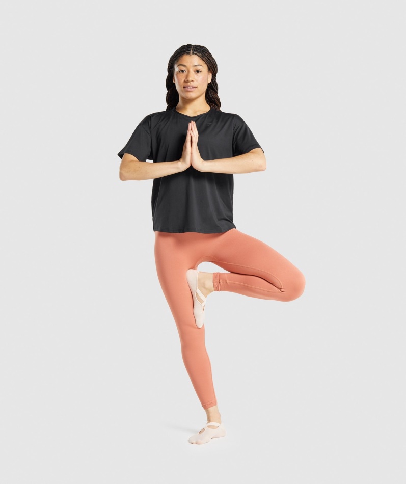 Gymshark Studio T-skjorte Svart
