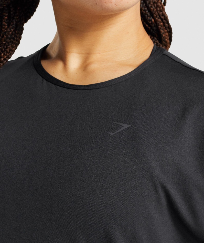 Gymshark Studio T-skjorte Svart