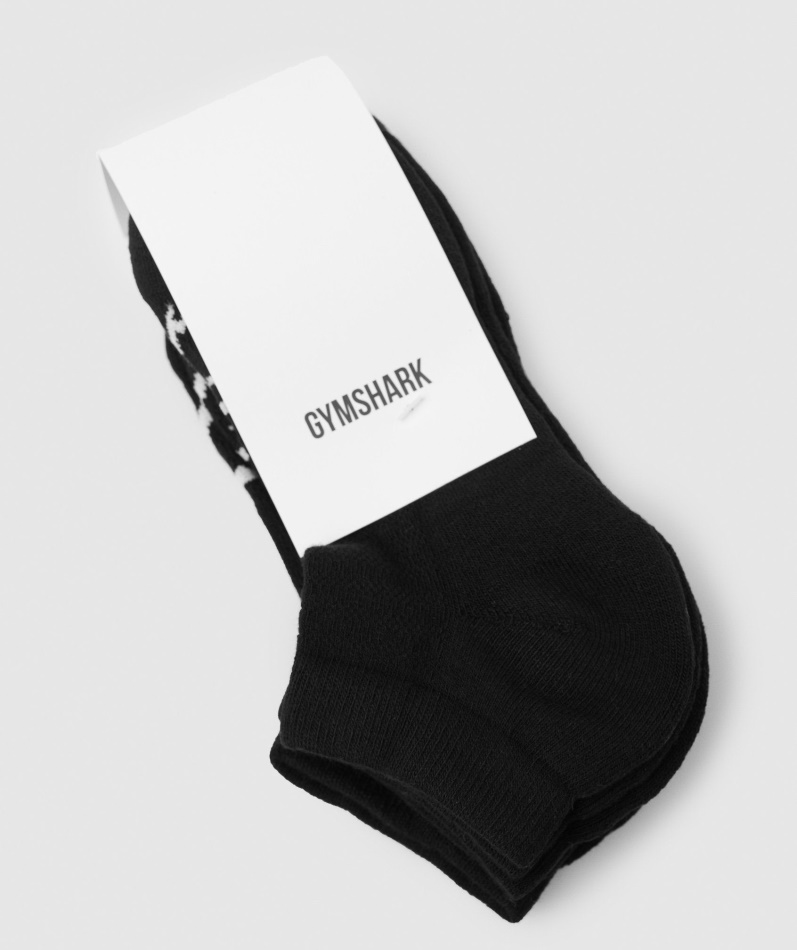 Gymshark Trener Sokker 3pk Svart