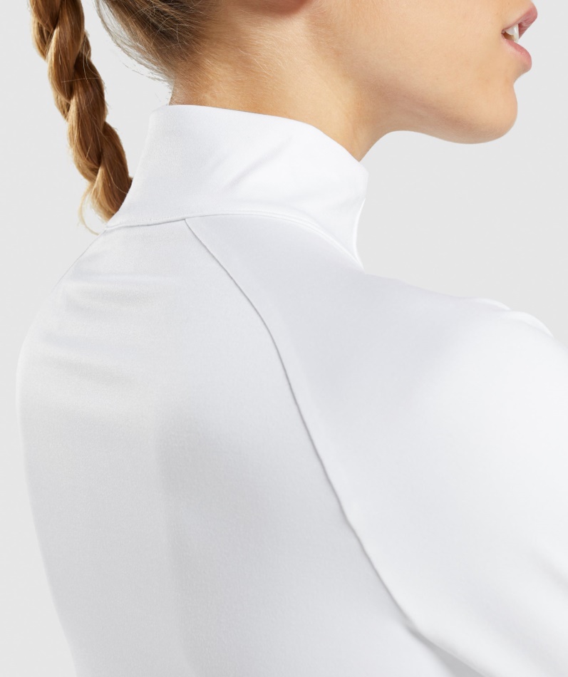 Gymhai Trening 1/4 Zip Hvit