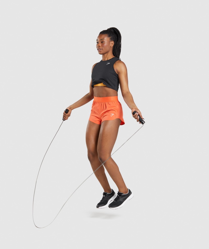 Gymshark Trening Crop Tank Svart