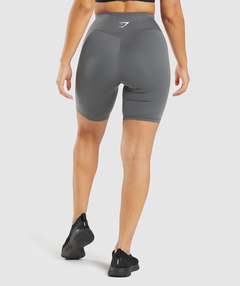 Gymshark Trening Sykkelshorts Koksgrå
