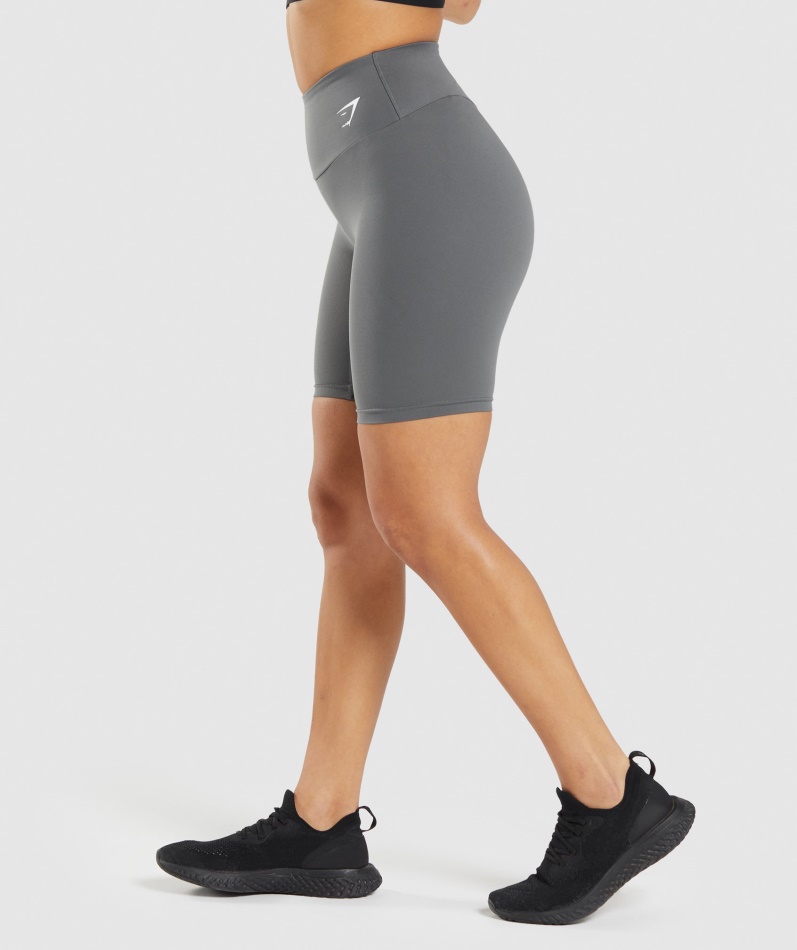 Gymshark Trening Sykkelshorts Koksgrå