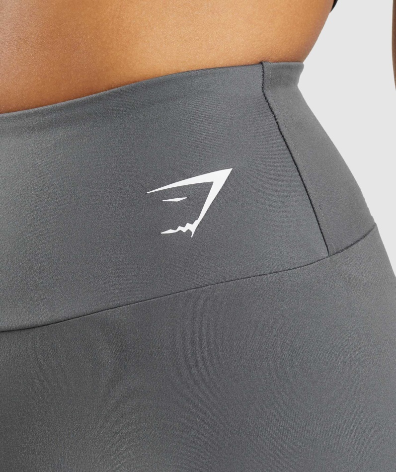 Gymshark Trening Sykkelshorts Koksgrå