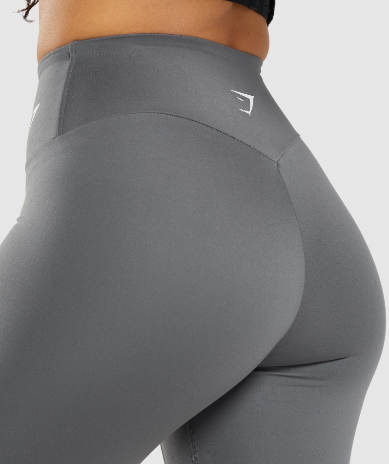Gymshark Trening Sykkelshorts Koksgrå