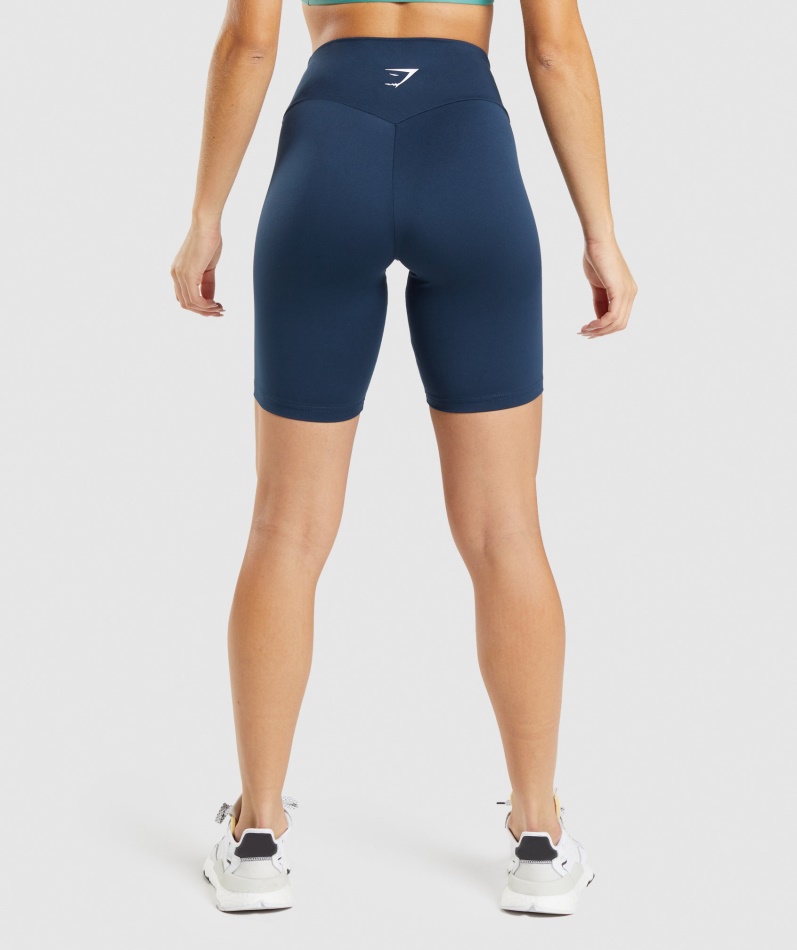 Gymshark Trening Sykkelshorts Marine