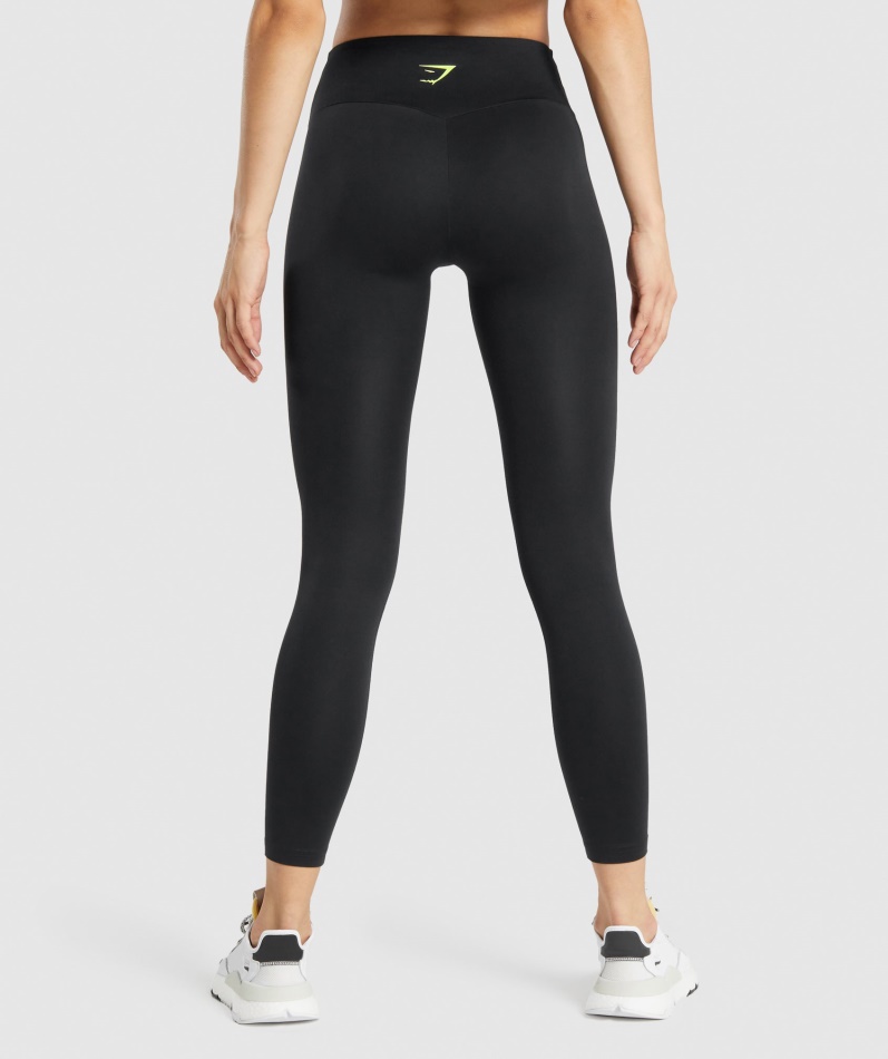 Gymshark Trening Grafisk Leggings Svart