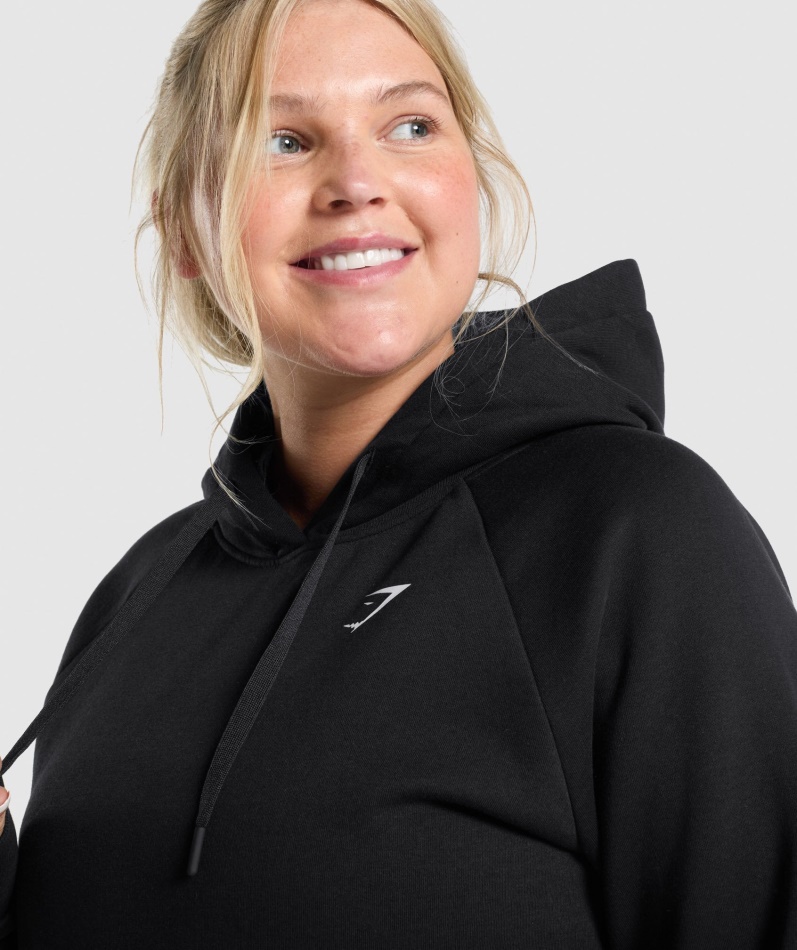 Gymshark Trening Hettegenser Svart
