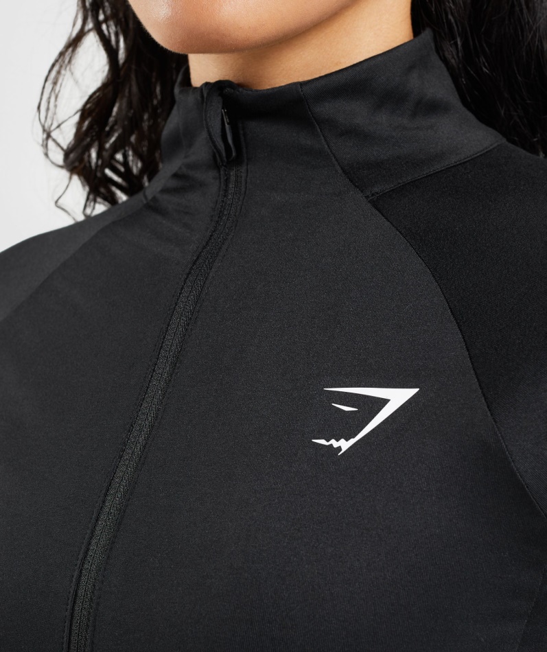 Gymshark Treningsjakke Svart