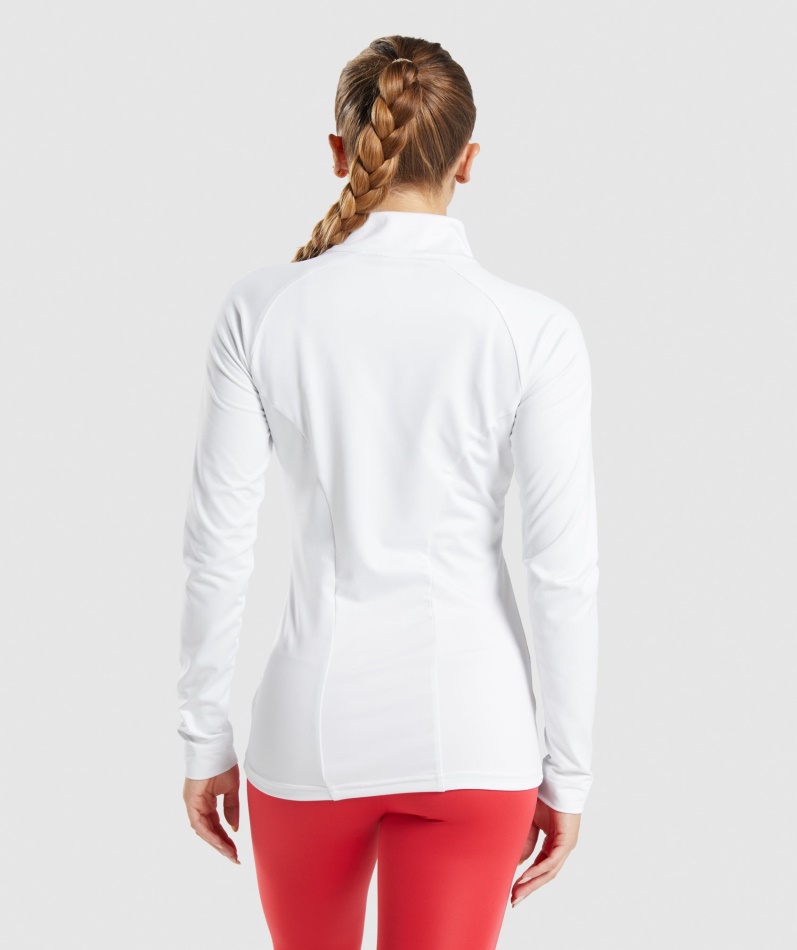 Gymshark Treningsjakke Hvit