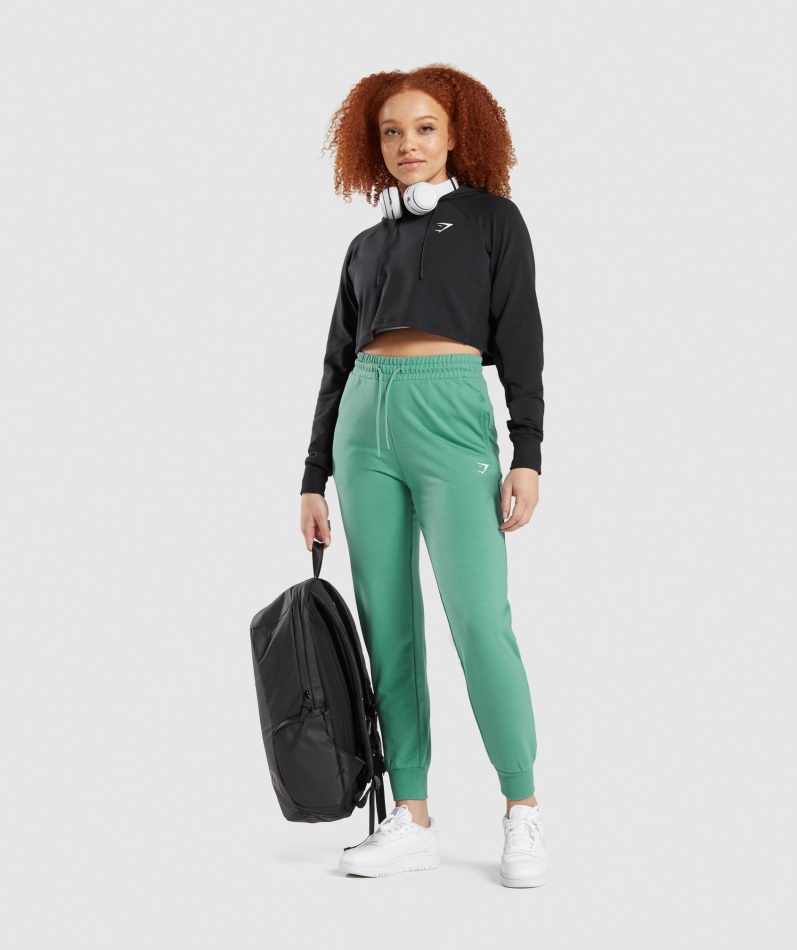 Gymshark Trening Joggere Alpin Green