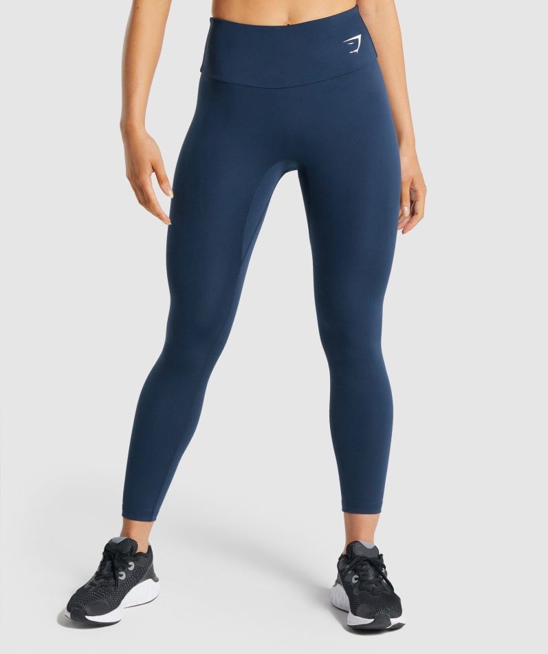 Gymshark Trening Leggings Marine