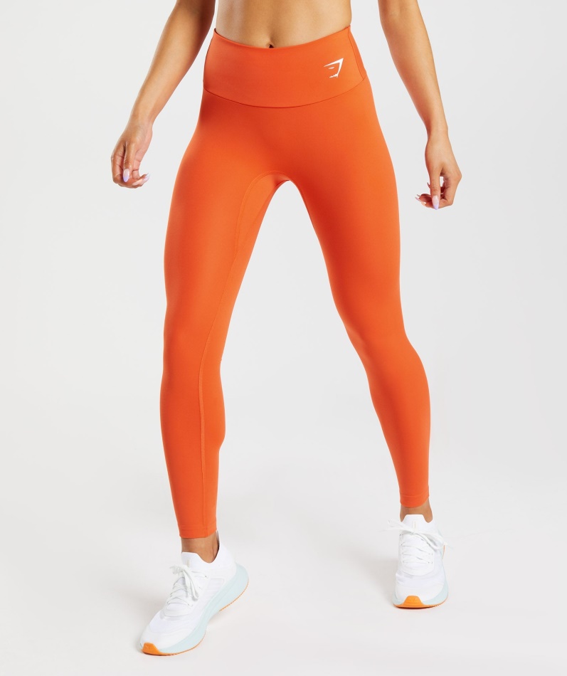 Gymshark Treningsleggings Pepper Rød
