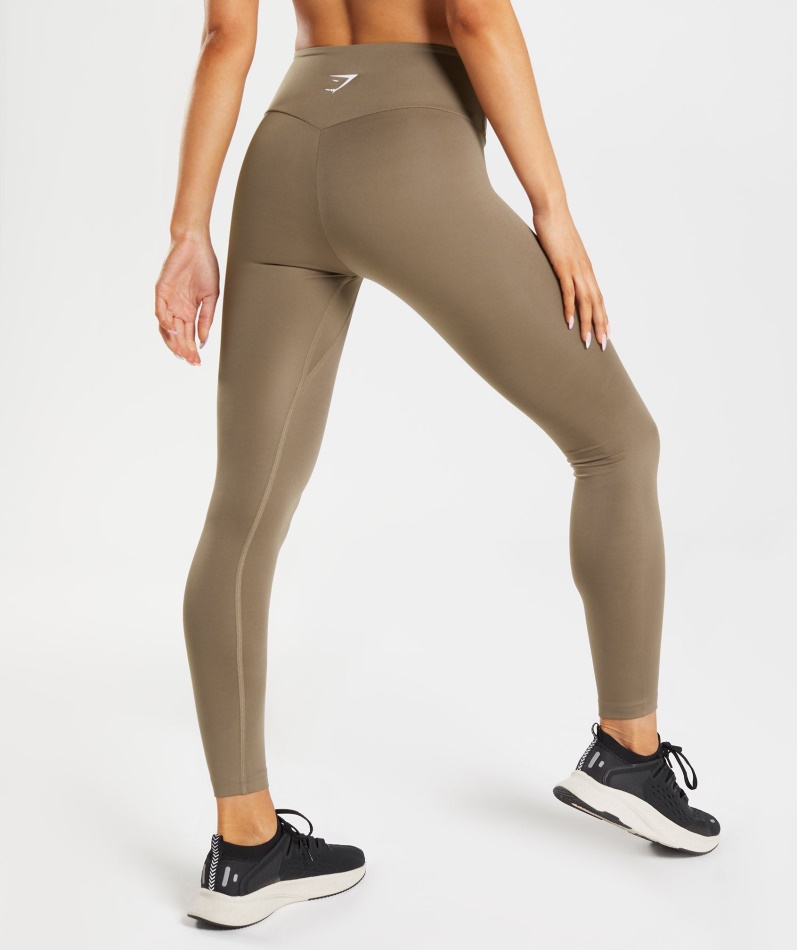 Gymshark Treningsleggings Soul Brun