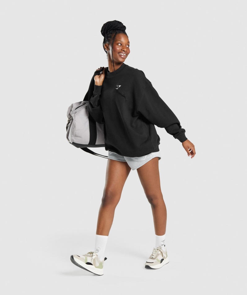 Gymshark Trening Oversized Sweatshirt Svart