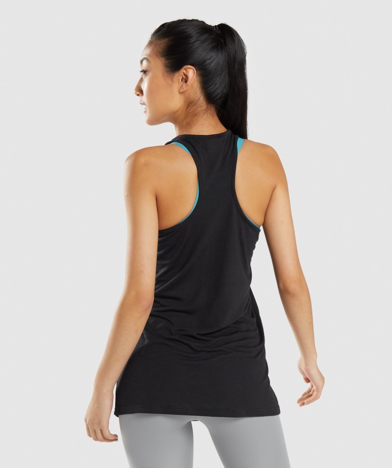 Gymshark Trening Oversized Vest Svart