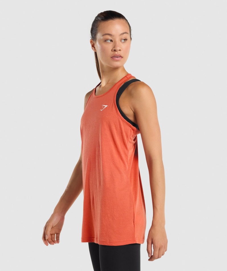 Gymhai Trening Oversized Vest Oransje