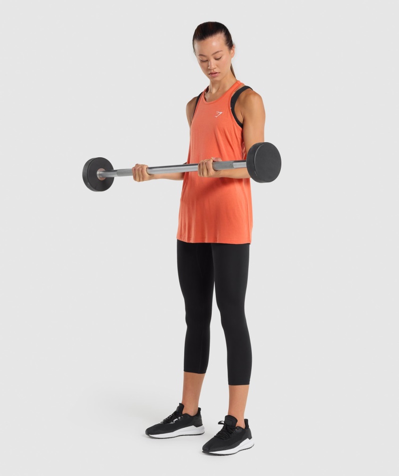 Gymhai Trening Oversized Vest Oransje