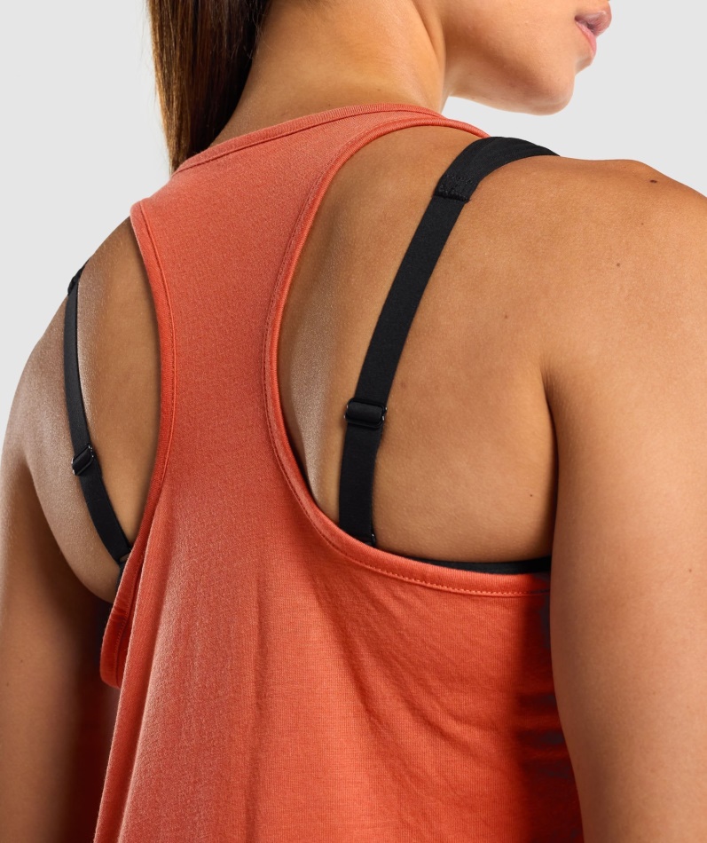 Gymhai Trening Oversized Vest Oransje