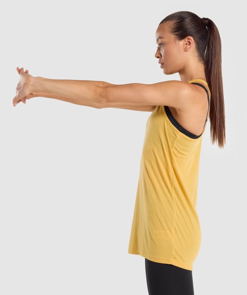 Gymhai Trening Oversized Vest Gul