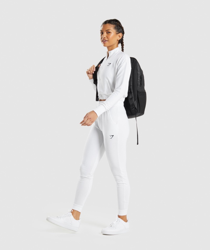 Gymshark Trening Pippa Joggers Hvit