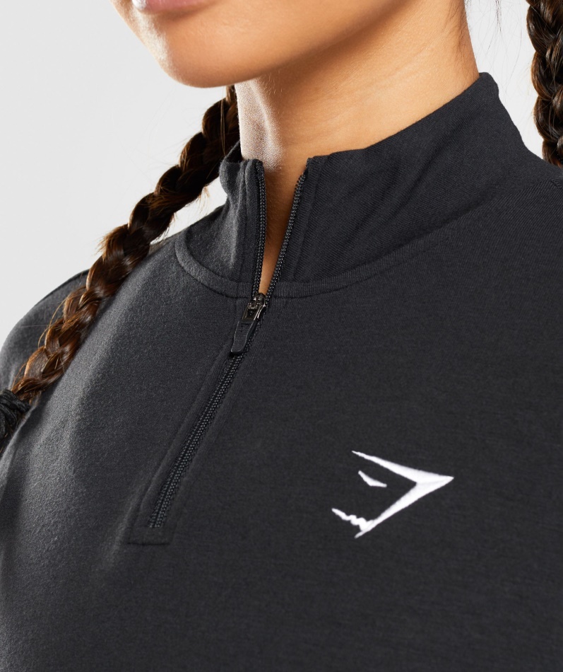 Gymshark Trening Pippa Genser Svart