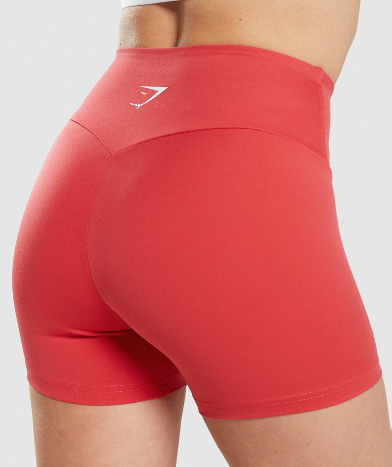 Gymshark Treningsshorts Rubinrød