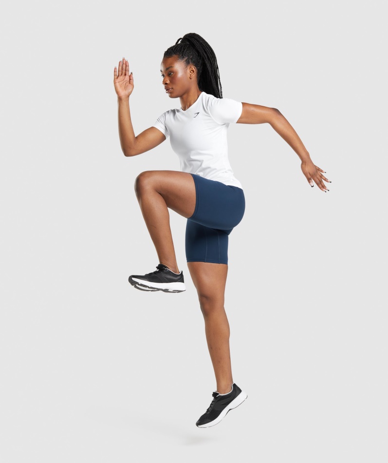 Gymshark Trenings T-skjorte Hvit