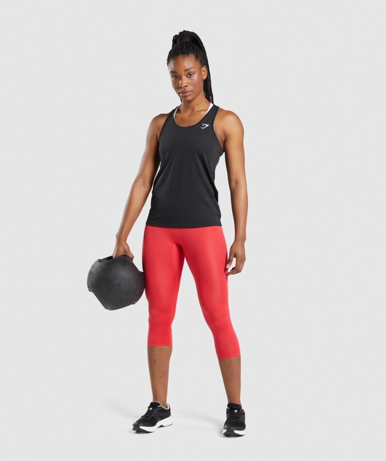 Gymshark Treningsvest Svart