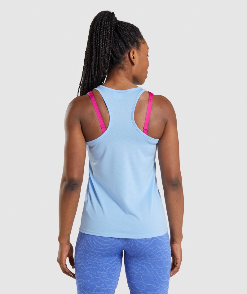 Gymshark Treningsvest Månestein Blå