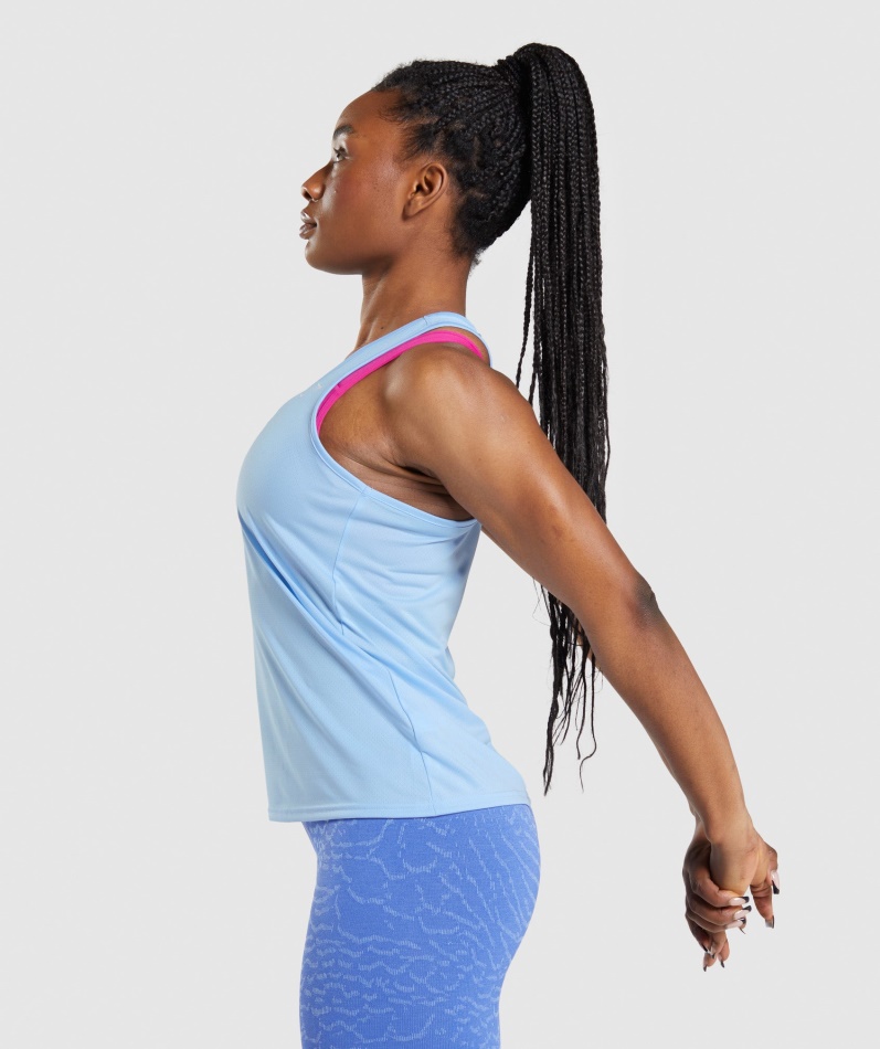 Gymshark Treningsvest Månestein Blå