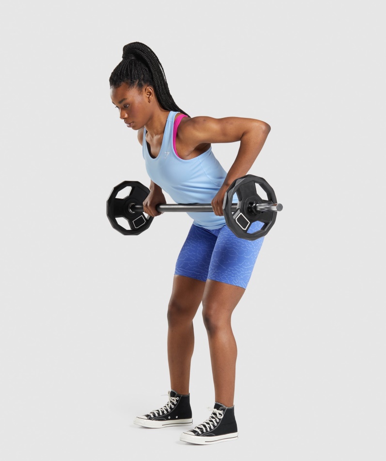 Gymshark Treningsvest Månestein Blå