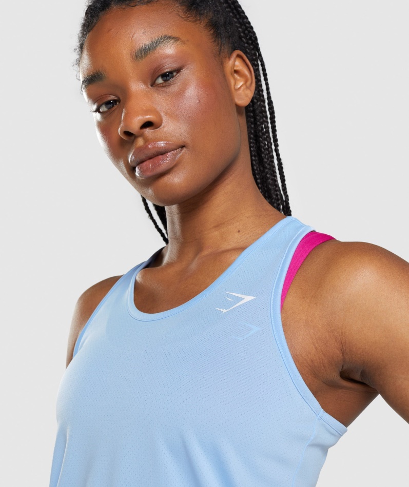 Gymshark Treningsvest Månestein Blå