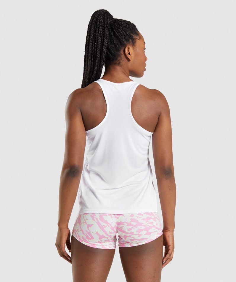 Gymshark Treningsvest Hvit