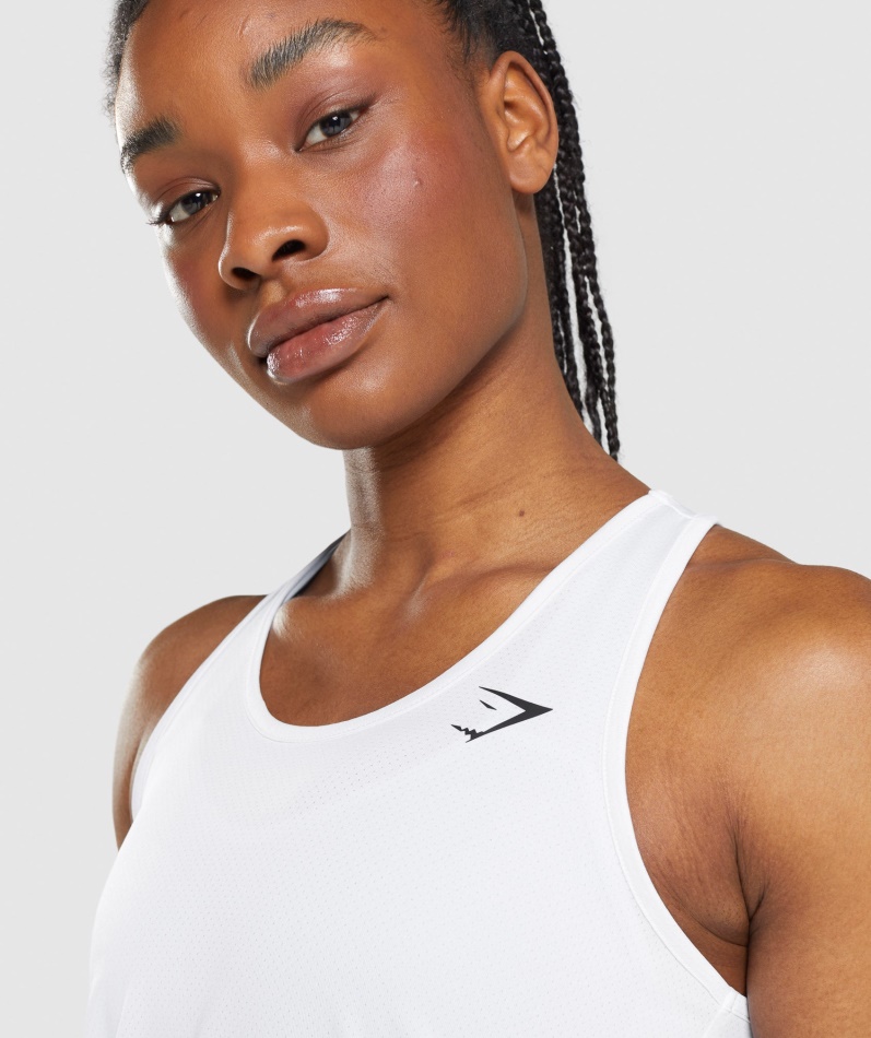 Gymshark Treningsvest Hvit