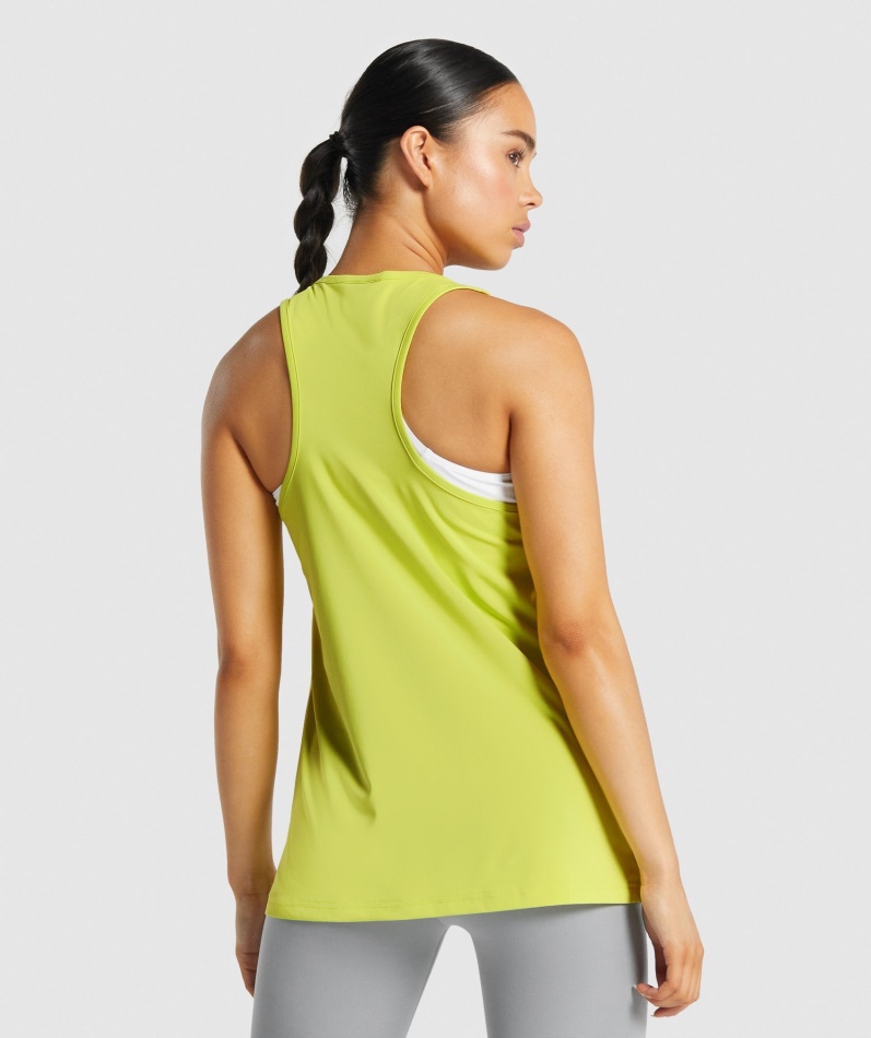 Gymshark Treningsvest Gul
