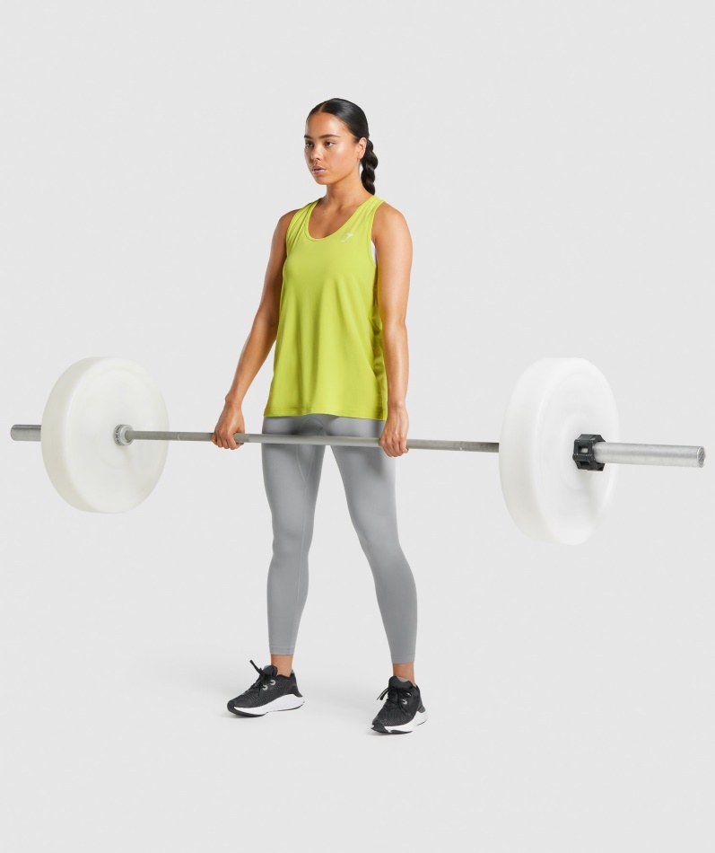 Gymshark Treningsvest Gul