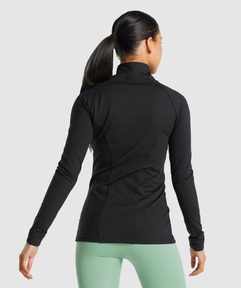 Gymshark Trening Zip Up Svart