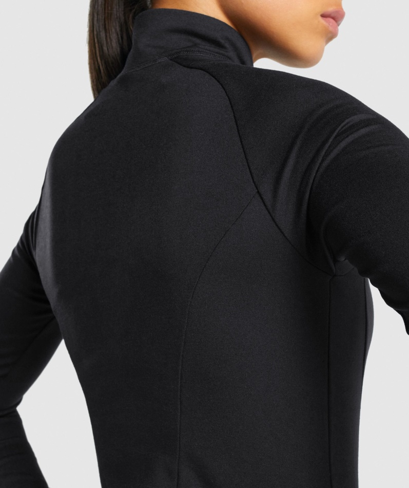 Gymshark Trening Zip Up Svart