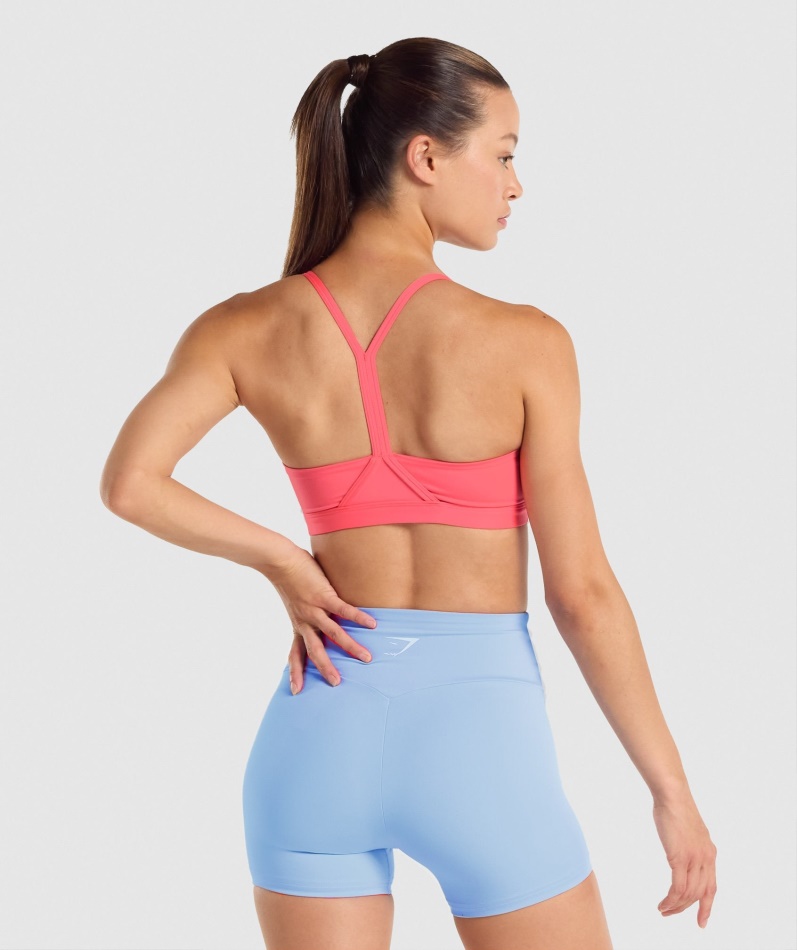 Gymshark V-hals Sports-bh Rosa