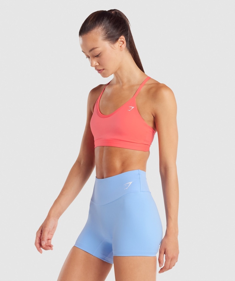 Gymshark V-hals Sports-bh Rosa
