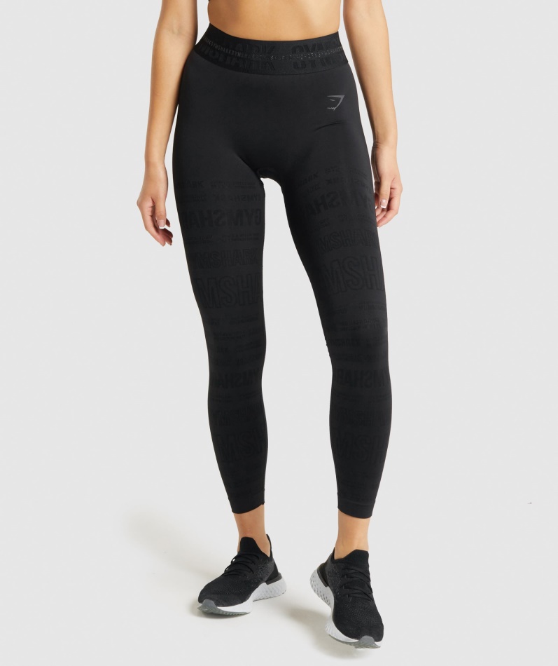 Gymshark Vision Leggings Svart