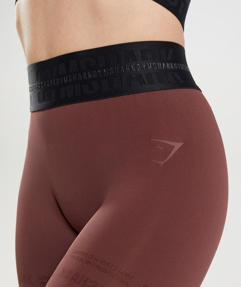 Gymshark Vision Leggings Kirsebærbrun