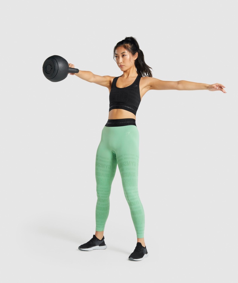 Gymshark Vision Sports-bh Svart