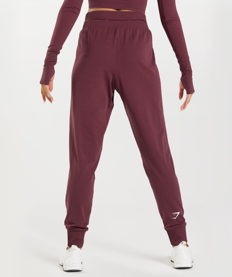 Gymshark Vital Sømløs 2.0 Joggere Bakt Rødbrun Mergel