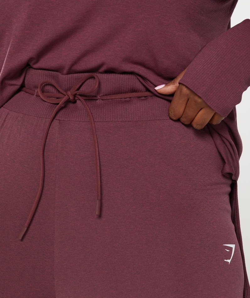 Gymshark Vital Sømløs 2.0 Joggere Bakt Rødbrun Mergel